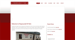 Desktop Screenshot of fairgroundsrvpark.com